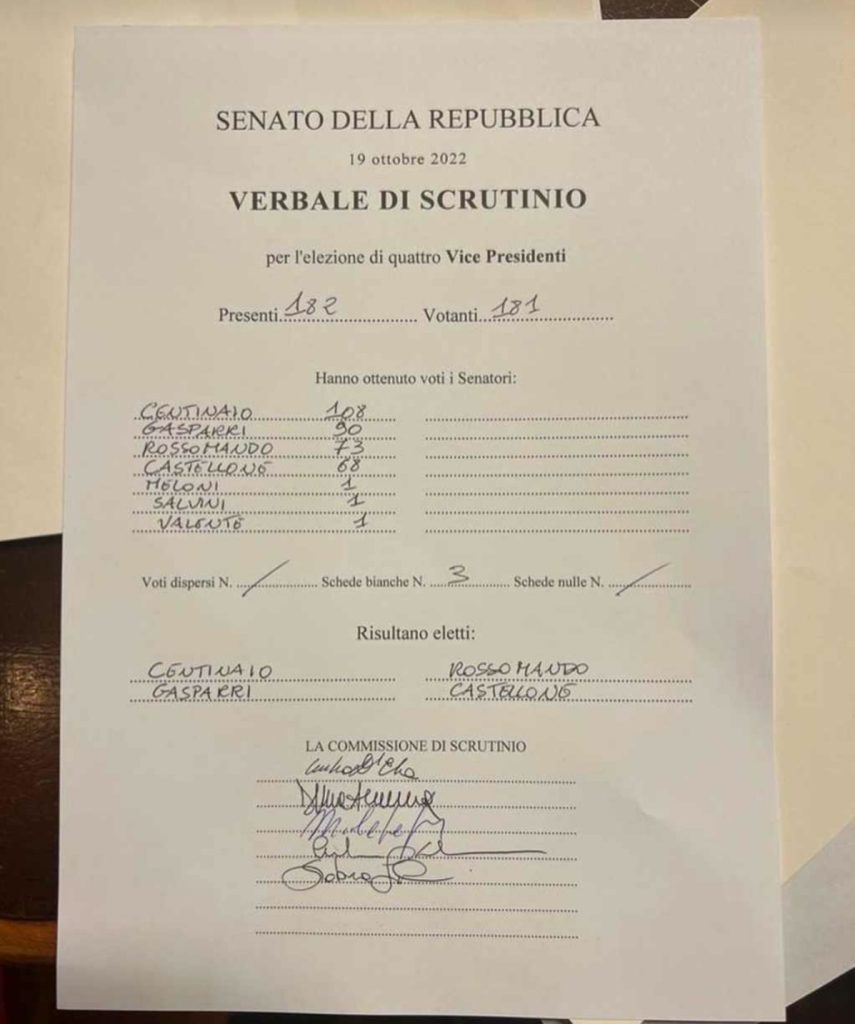I nuovi vicepresidenti di Camera e Senato | Rec News dir. Zaira Bartucca